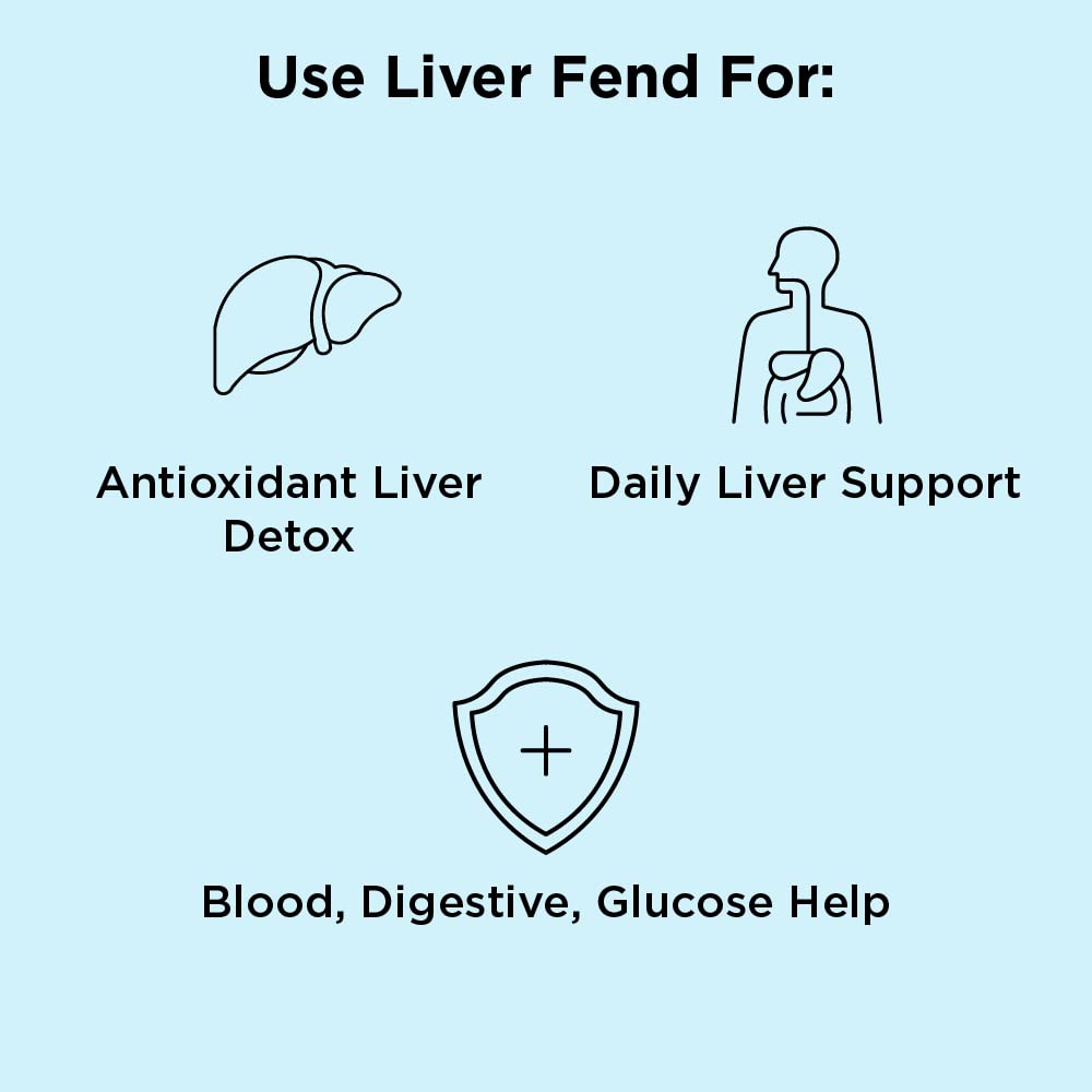 Cápsulas nbpure Liver Fend para uso diario y soporte hepático.