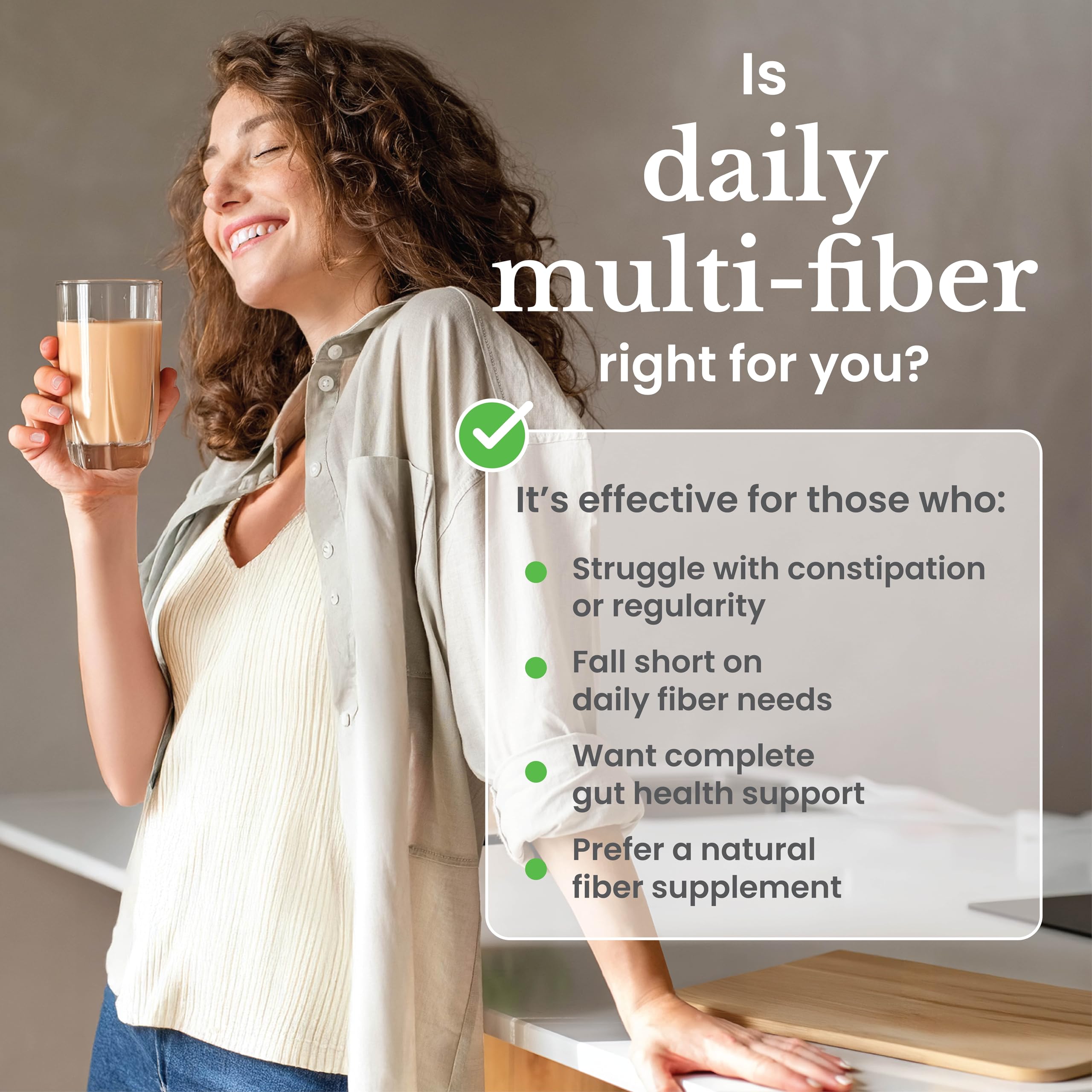 nbpure Fibra diaria, etiqueta clara que destaca sus ingredientes clave.