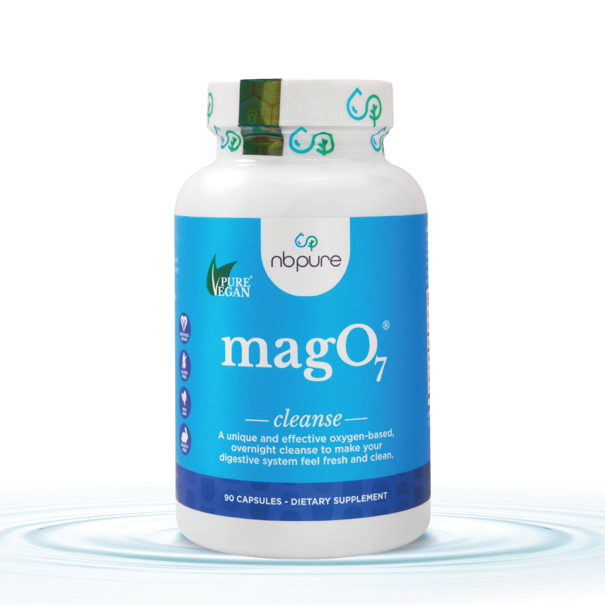 MagO7 nbpure: cápsulas para limpieza intestinal suave.