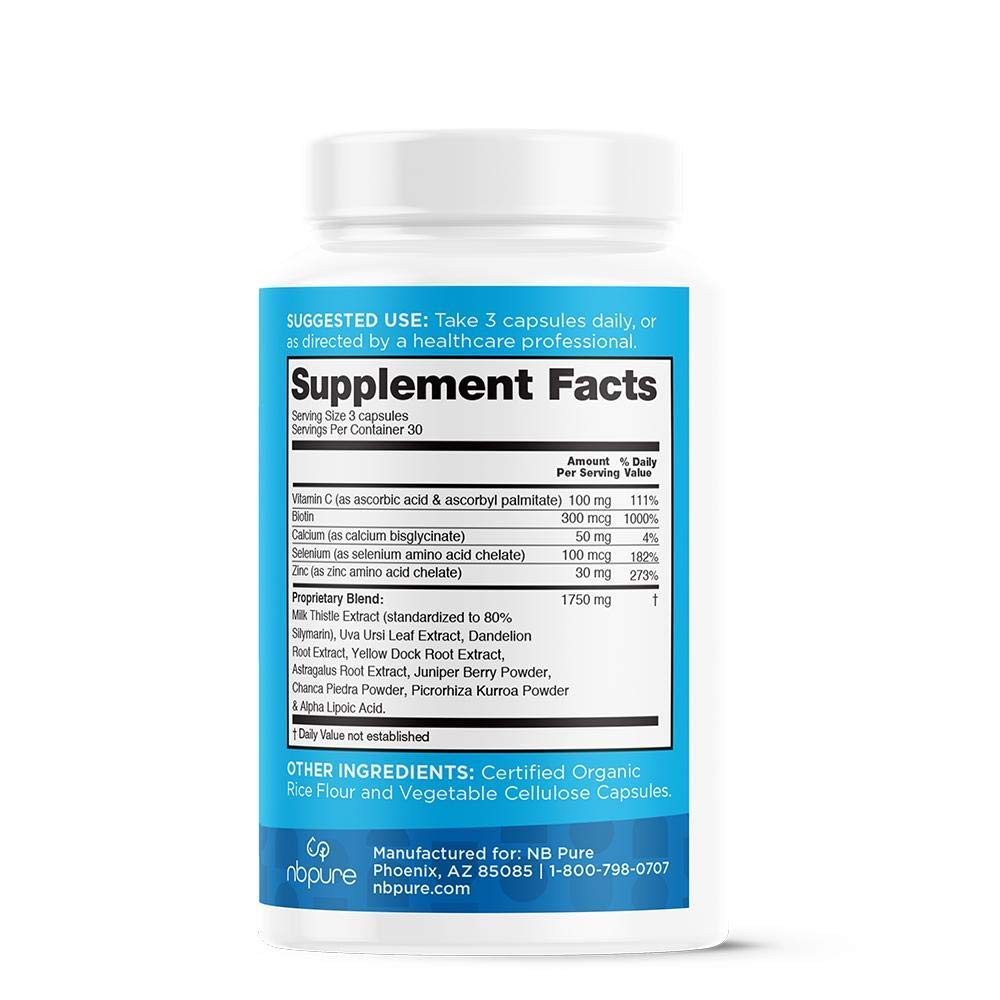 Vitaminas y minerales nbpure, aporte antioxidante diario.