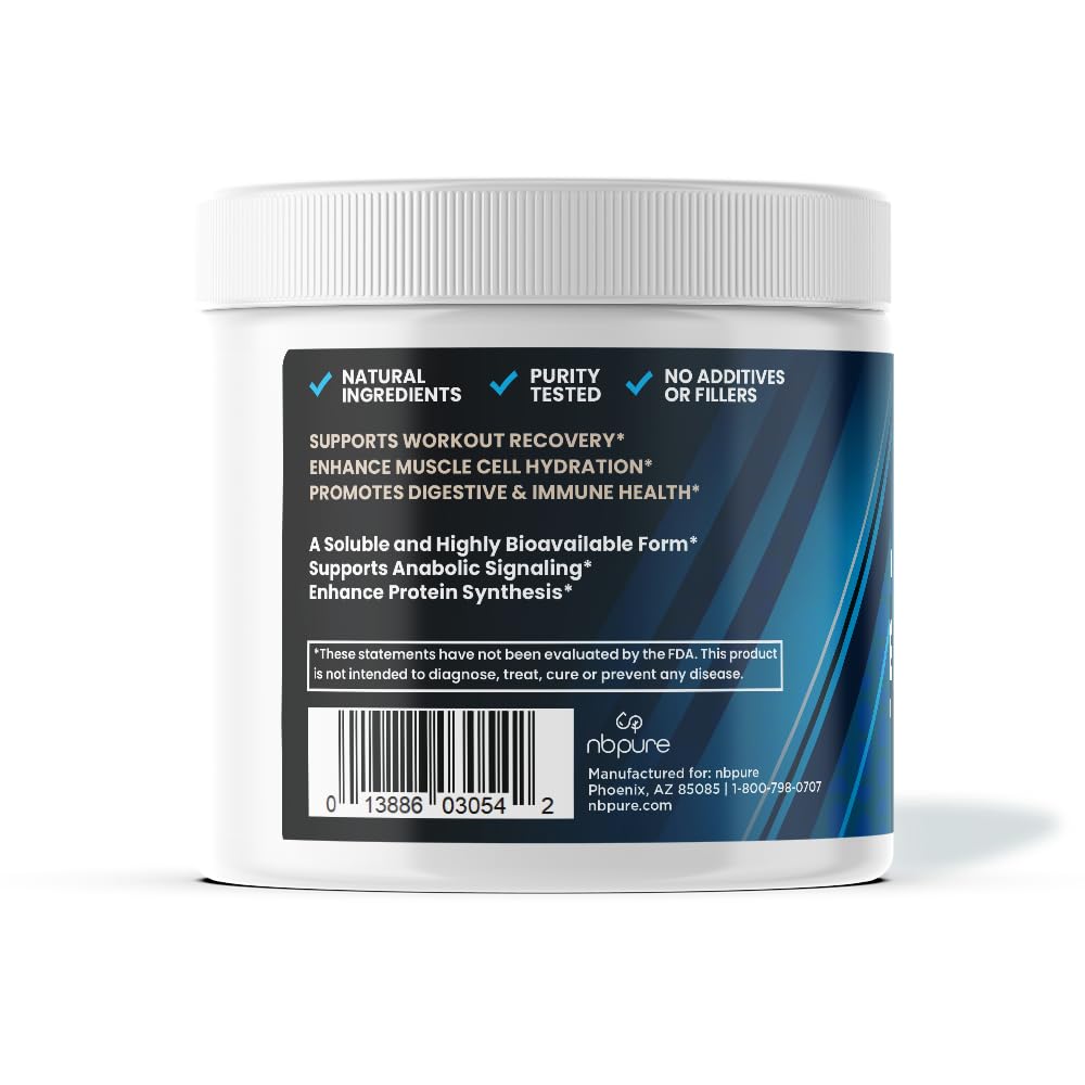 nbpure Glutamina PepForm: dosis para nutrición muscular y salud intestinal