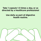 infografía de las 6 cepas clave que componen Poobiotics para la salud intestinal.
