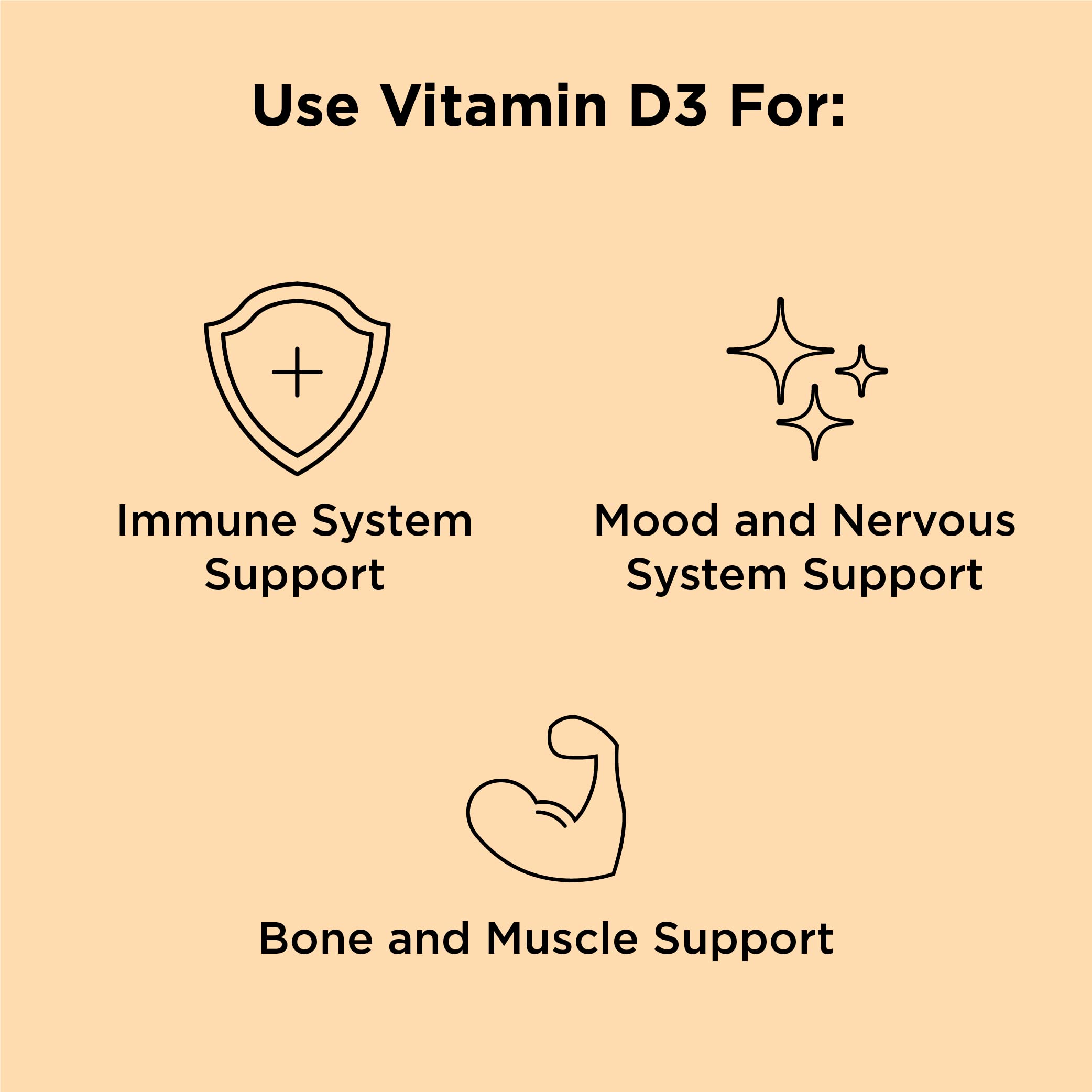 nbpure Vitamina D3 spray con boquilla para aplicación rápida.