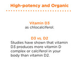 nbpure Vitamina D3 spray práctico para viajes y vida activa.