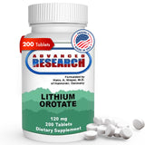 NCI Advanced Research Litio Orotato 5 mg en botella, apoyo para la claridad mental.