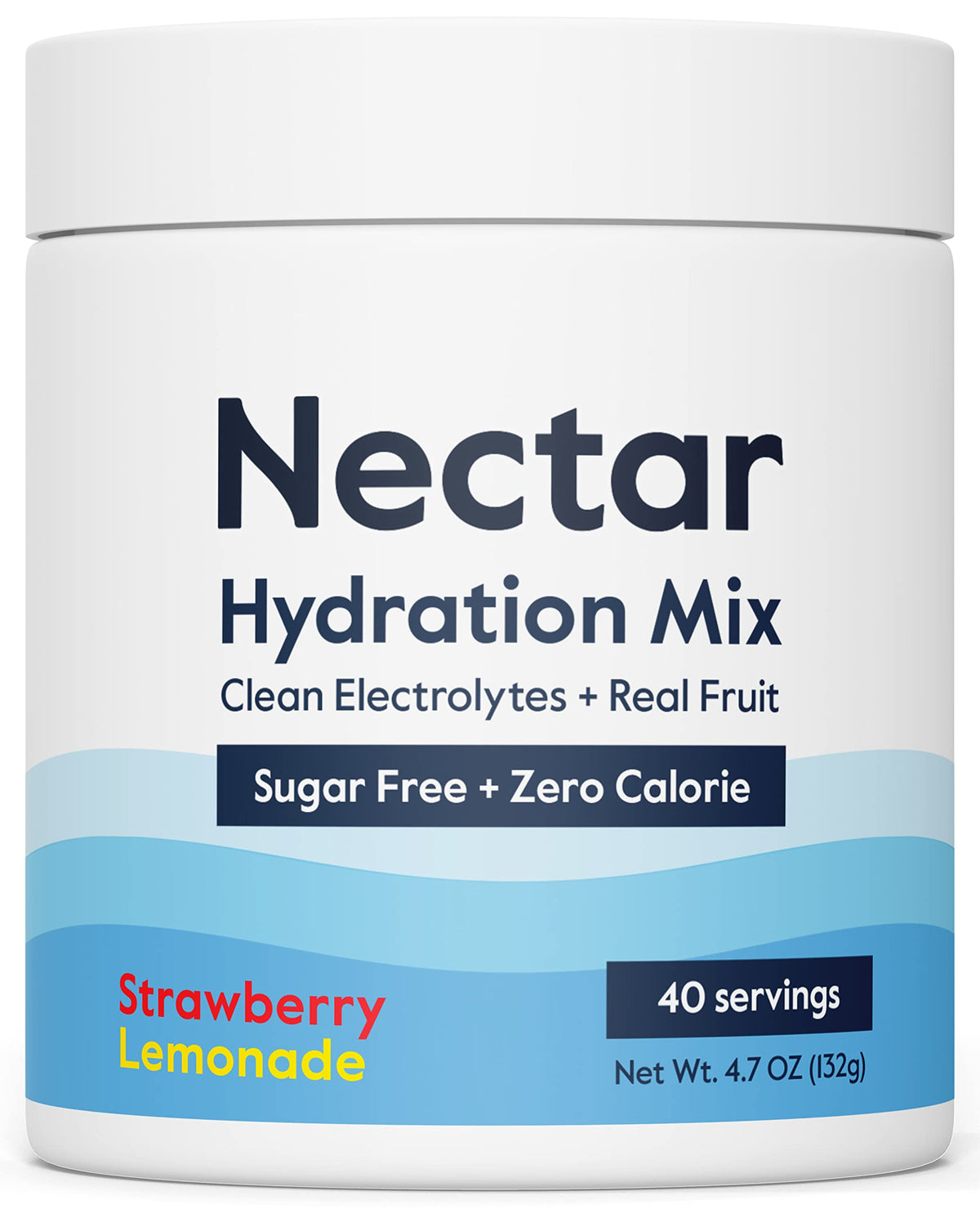 Nectar electrolitos sin azúcar en polvo, ideal para hidratación diaria.