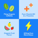 Nectar Energy Booster: mezcla en agua para energía limpia.