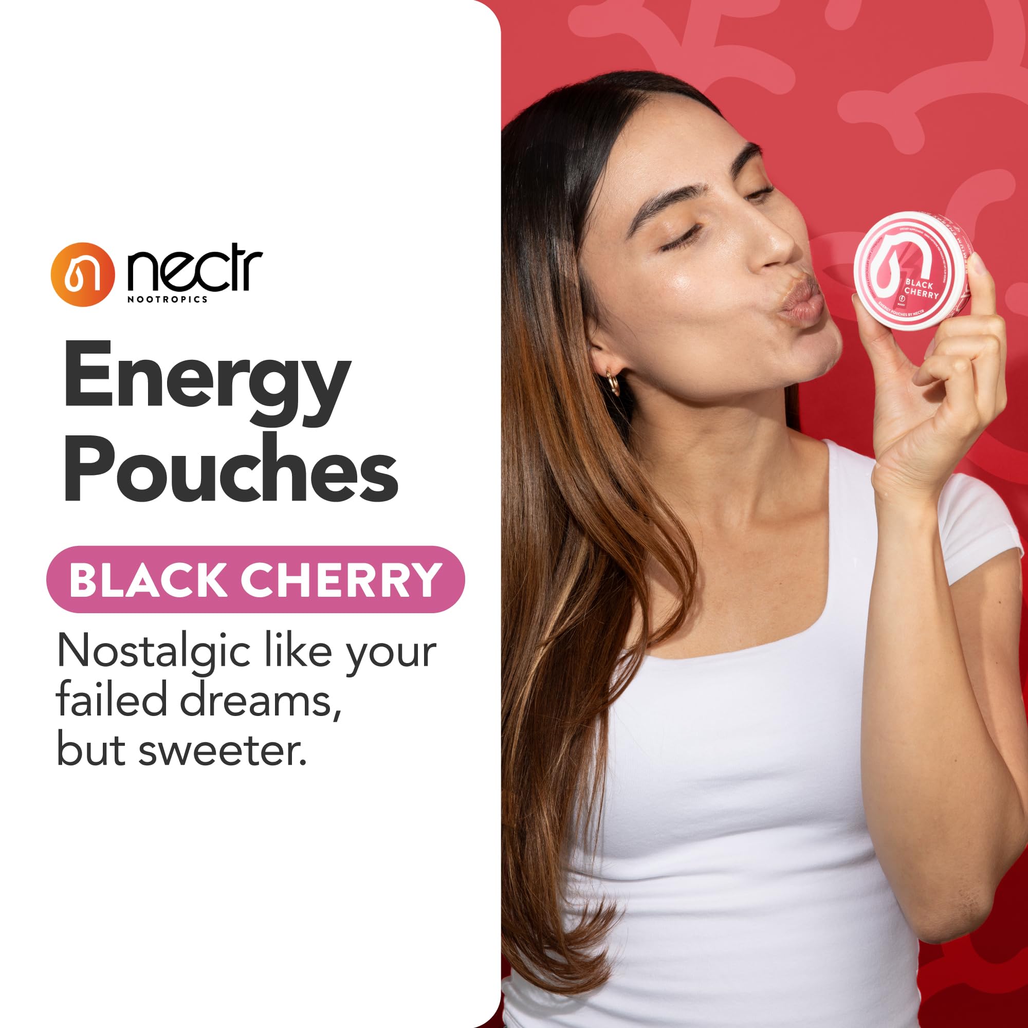 Nectr Energy opción sin azúcar para energía limpia.