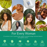 Needed multivitamínico para mujeres, ritual matutino, inicio suave del día