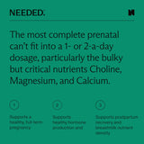 Needed multivitamínico para mujeres, cápsulas con aroma cítrico, experiencia sensorial agradable.