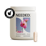 Needed Prenatal: empaque compacto ideal para viaje.