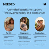 Needed Prenatal: sello de certificación que garantiza calidad.