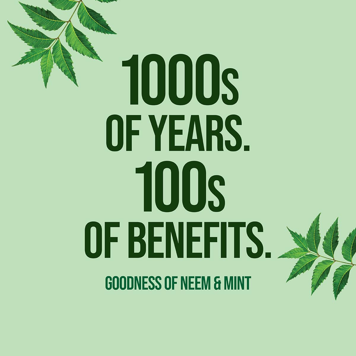 Neem Active aroma a menta, uso diario para rutina bucal