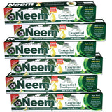 Pasta Neem ESSENTIAL TOOTHPASTE, envase de seis unidades, cuidado bucal diario