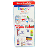 NeilMed kit inicio enjuague nasal boquilla nasal para irrigación suave