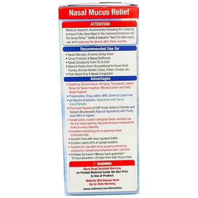 NeilMed kit inicio enjuague nasal rutina diaria de higiene nasal