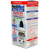 NeilMed kit inicio enjuague nasal guía de uso en casa