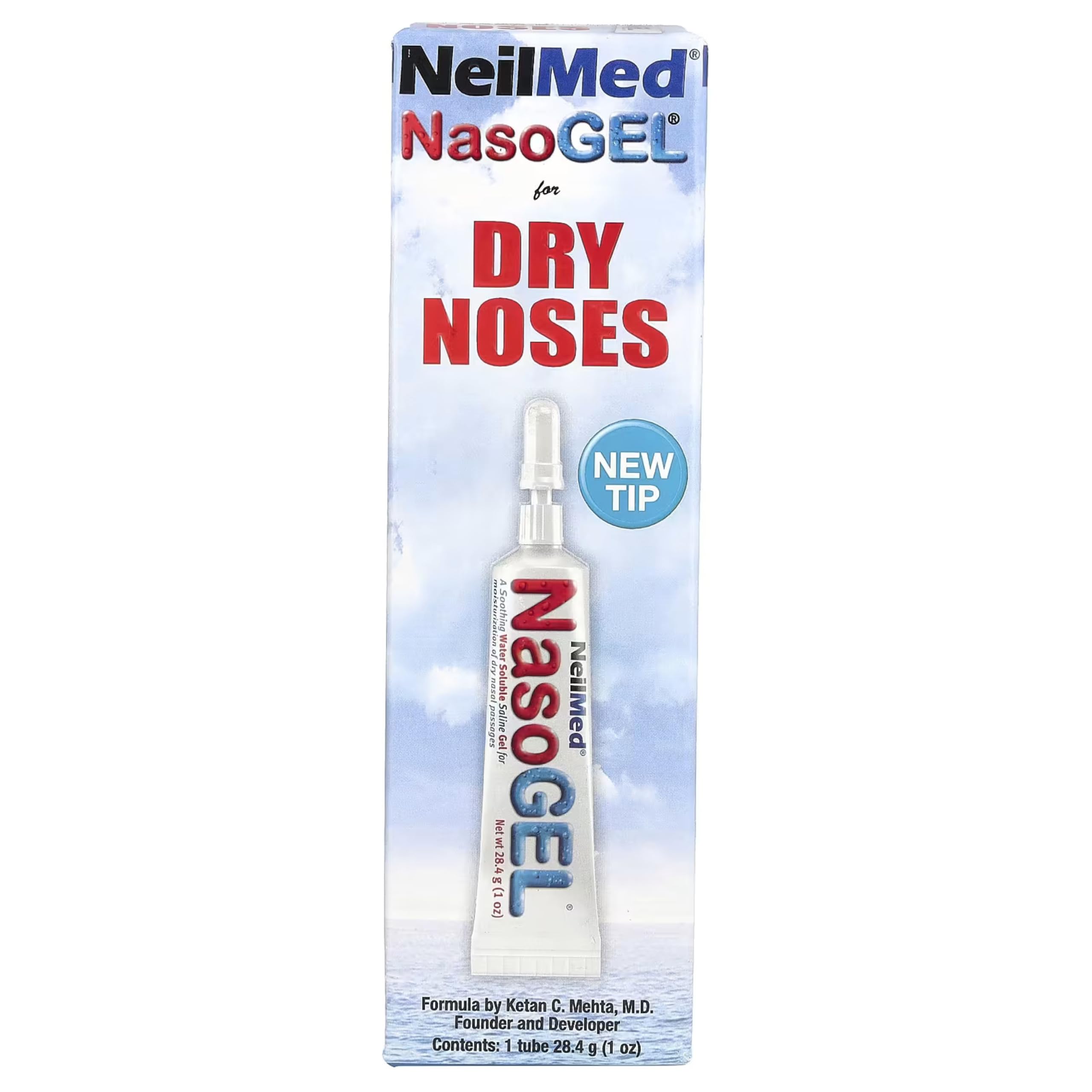 NeilMed Nasogel nariz seca: gel hidratante para confort diario.