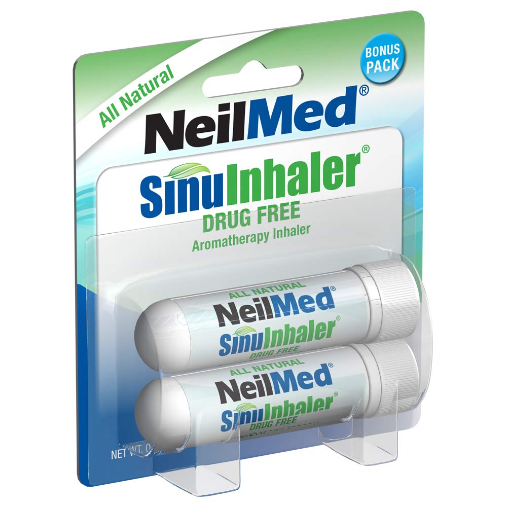 NeilMed SinuInhaler: mezcla energizante para aliviar la congestión nasal