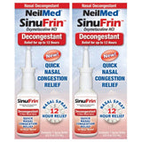 NeilMed SINUFRIN atomizador nasal 15 ml, alivio temporal de la congestión nasal.