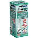 NeilMed Sinufrin Plus gel descongestionante humectante para alivio suave.
