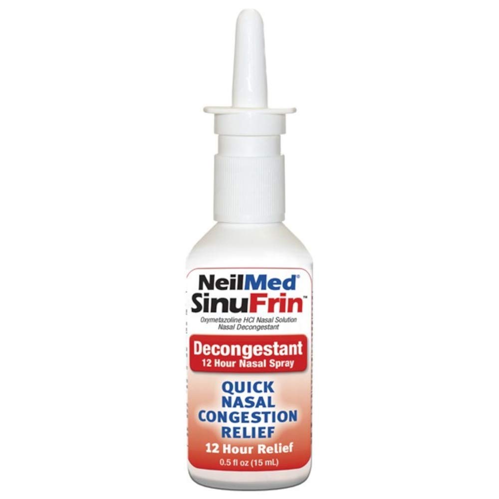 Presentación doble de NeilMed SINUFRIN, ideal para uso continuo en casa.