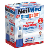 NeilMed Sinugator kit-sin-cables para higiene nasal sin cables y mayor libertad de uso