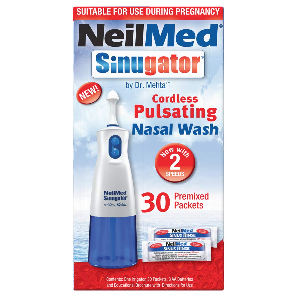 NeilMed Sinugator secado despues de uso para mantener higiene