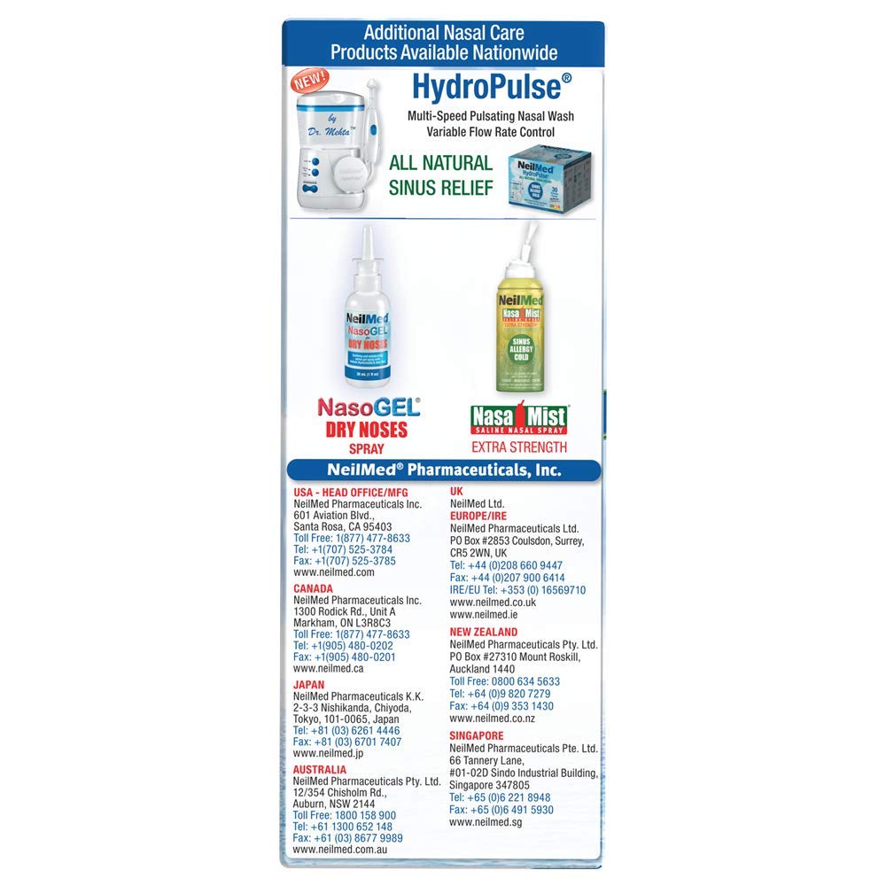 NeilMed Sinus Rinse: botella 8 onzas, flujo suave.