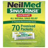 NeilMed Enjuague Nasal Extra Fuerte Hipertónico: premix de sobres para solución rápida.