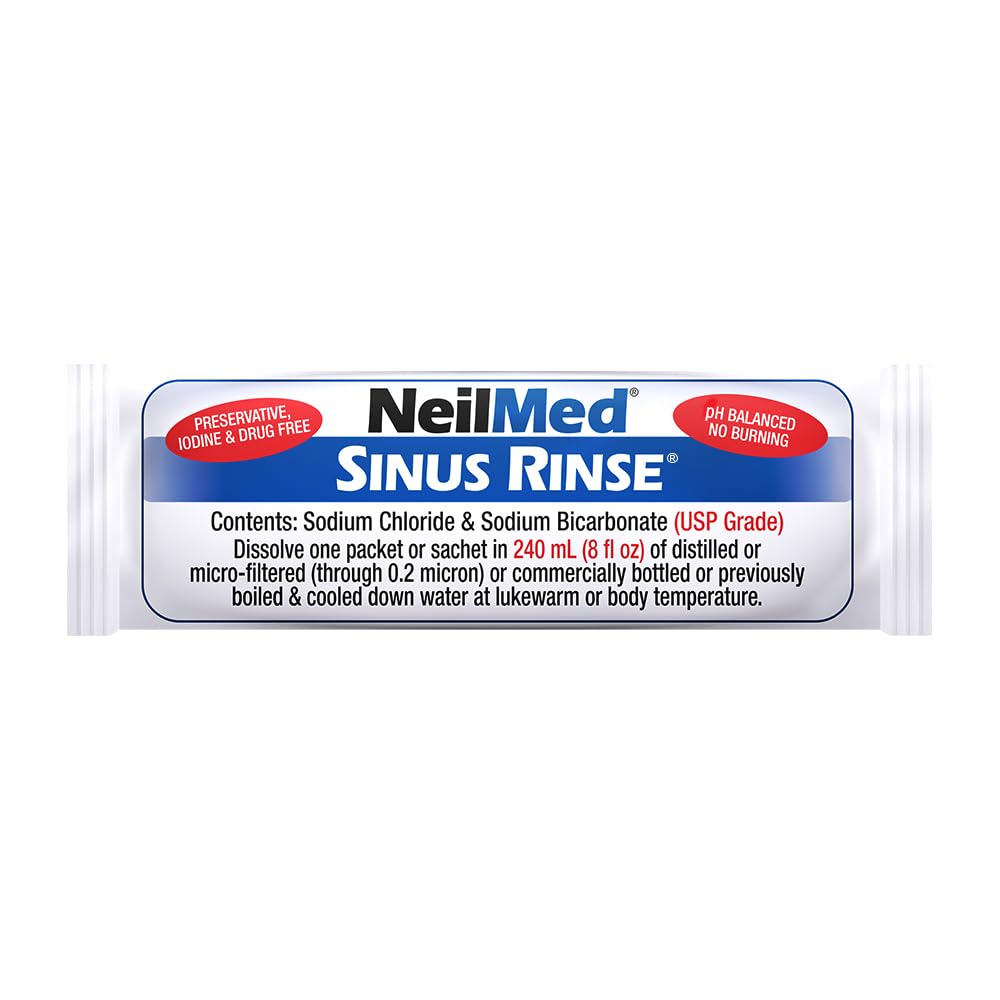 NeilMed Sinus Rinse Kit pediátrico de 120 ml para jóvenes.