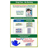 NeilMed Sinus Rinse: producto sin conservantes para limpieza nasal suave.