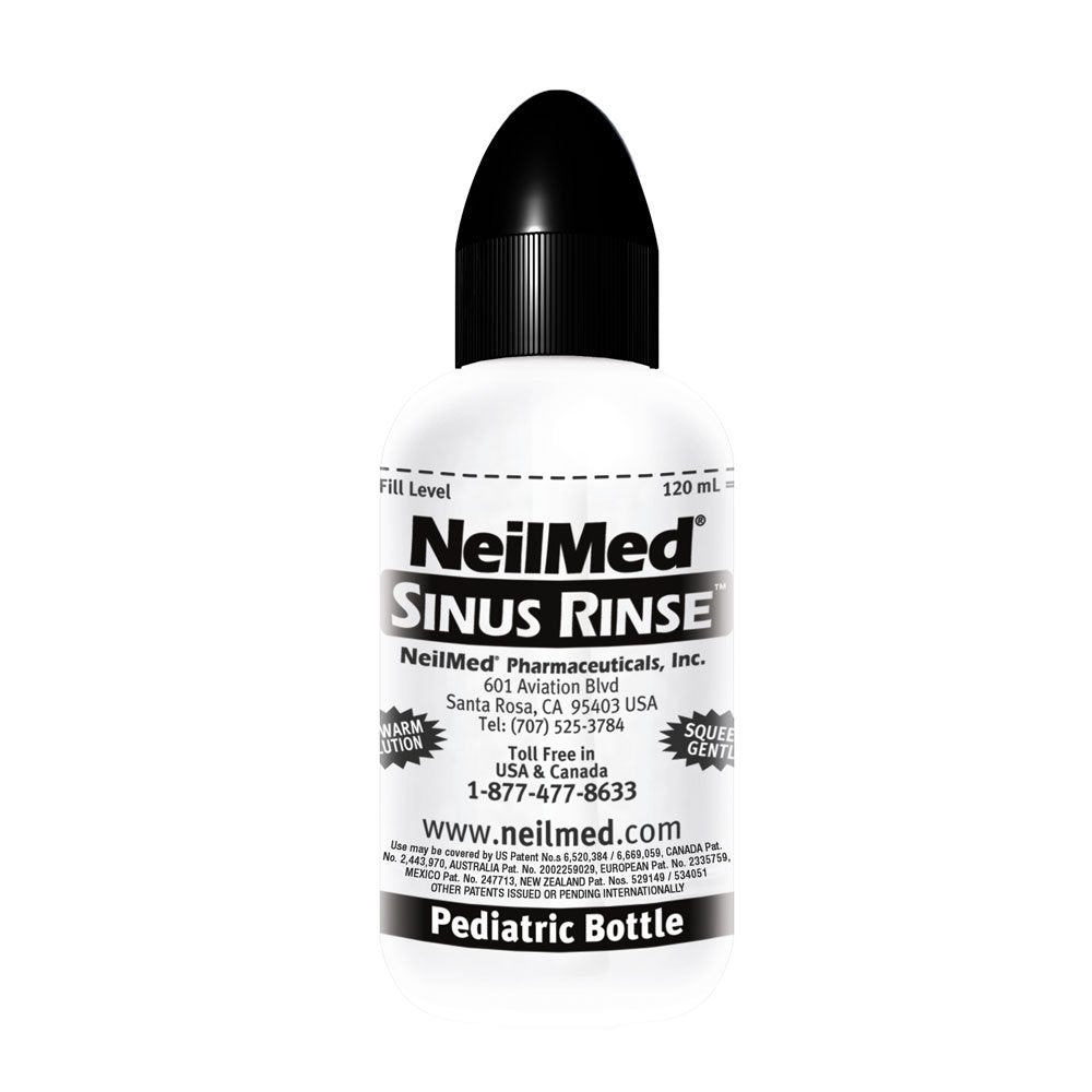 NeilMed Sinus Rinse ideal para viaje, limpieza nasal portátil.