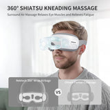 Nekteck Masaje Ocular cuero sintético suave para mayor comodidad