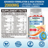 Nelishine mejora energía muscular para entrenamientos con magnesio liposomal.