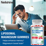 Nelishine ayuda a regular el sueño con magnesio liposomal y cofactores.