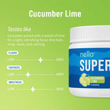 Nello SuperCalm con teanina y ashwagandha, ingredientes clave para la calma.