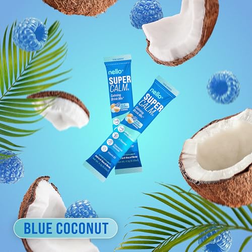 Nello SuperCalm lata multiuso azul coco para uso diario y viaje.