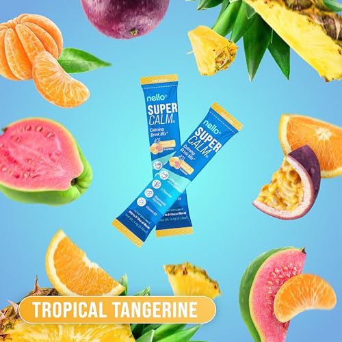 Nello SuperCalm en lata, presentación multiuso con sabor tropical para mantener el foco.