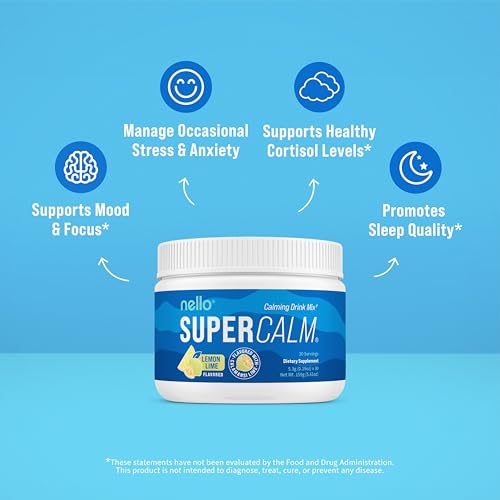 Nello SuperCalm mezcla en vaso lista para dormir mejor