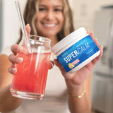 Nello Supercalm uso diario, mezclar en agua fría para un ritual de relajación
