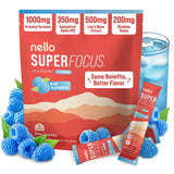 Nello Superfocus con empaque exterior, ideal para revisión de diseño y almacenamiento fácil.