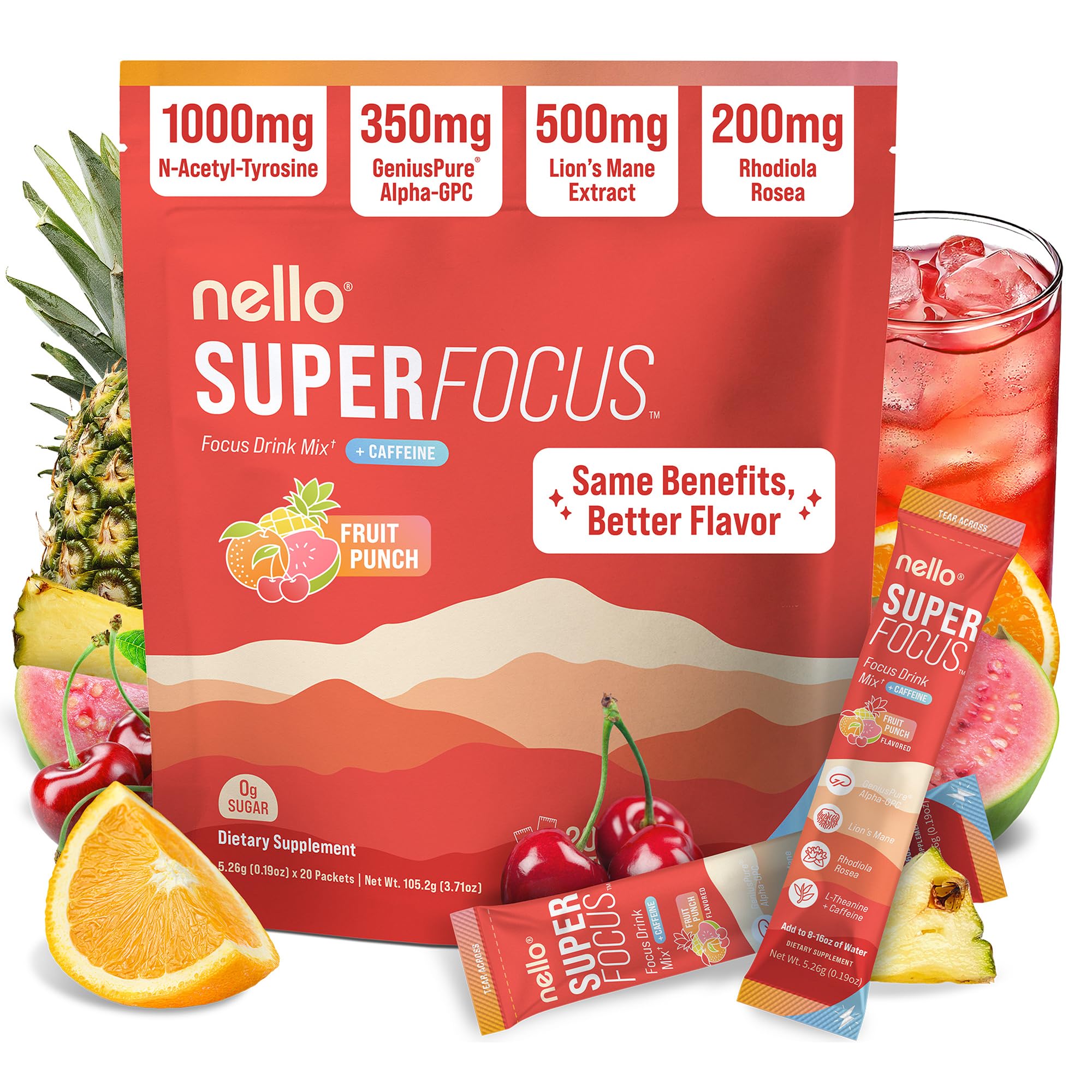 Nello Superfocus empaque frontal para empezar con energía limpia