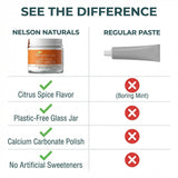 Nelson Naturals sin pruebas en animales, ética en cuidado bucal.
