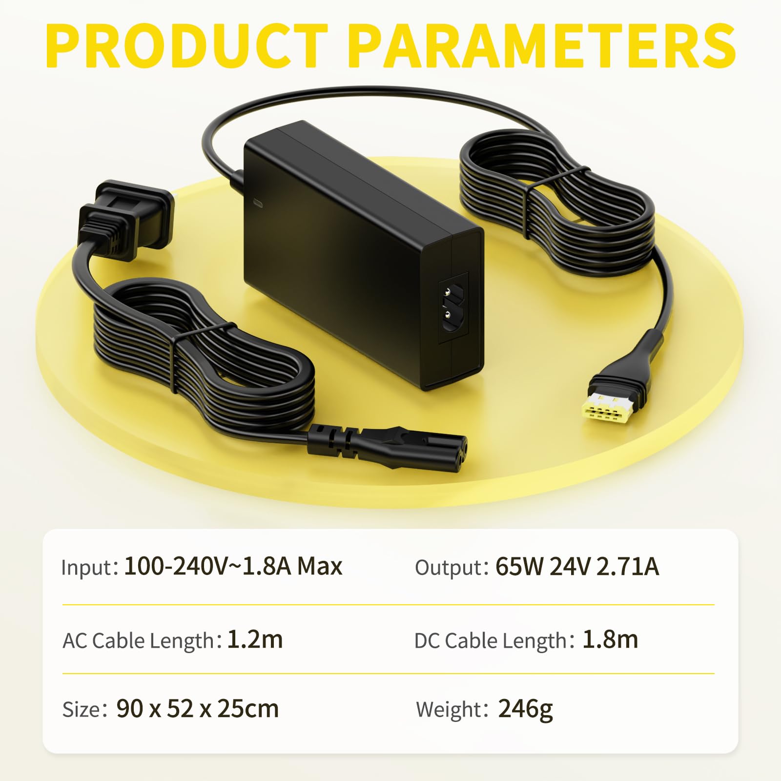 Adaptador NENASEW para ResMed AirSense 11 AutoSet, carga segura.