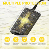 Diseño compacto de cargador NENASEW para ResMed AirSense 11, transporte sencillo.
