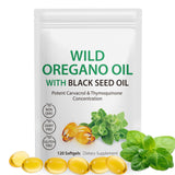 NenMaoKeNu Aceite de Orégano Softgels en botella para uso diario.