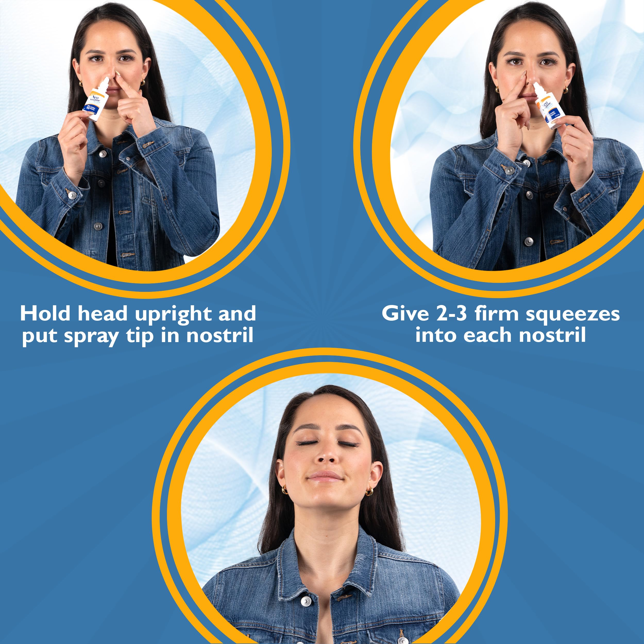 Neo-Synephrine Nasal Spray contiene fenilefrina para descongestión