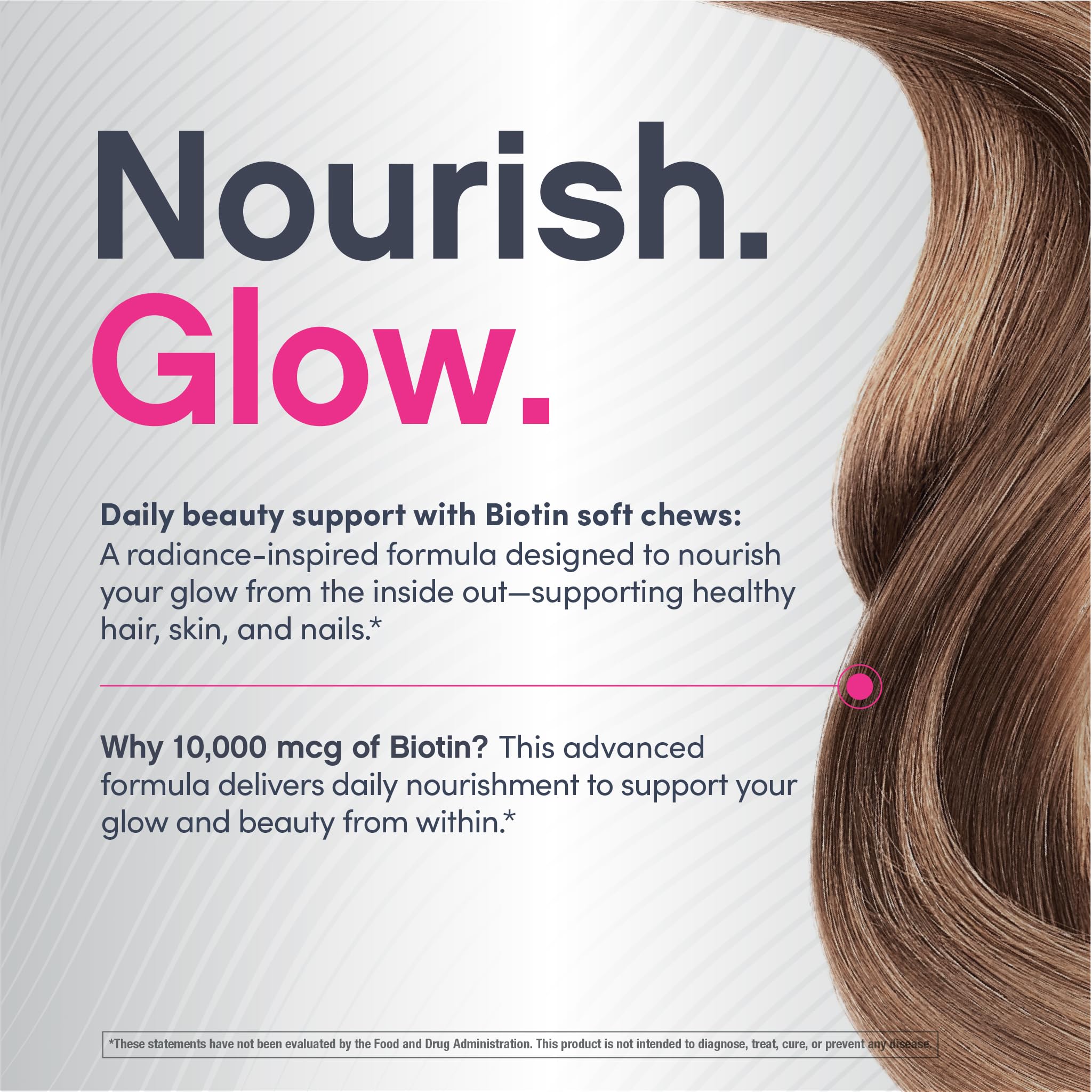 Biotin Beauty Soft Chews aptas para dietas sin gluten