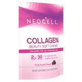 NeoCell Colágeno Belleza gomitas suaves Fruta Punch muestra dosis diaria para cabello y uñas